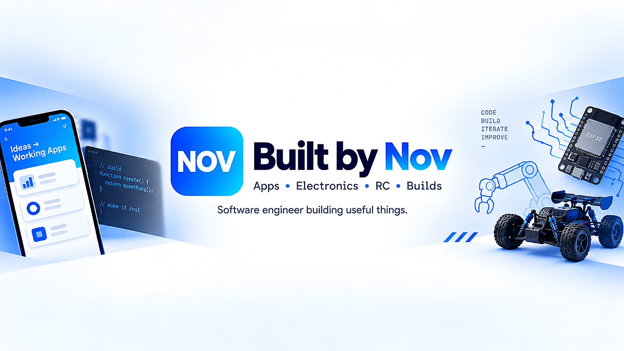 Built by Nov YouTube Banner